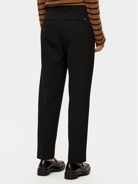 Tommy Hilfiger Tommy Hilfiger Chinos kelnes WW0WW44090 Juoda Regular Fit