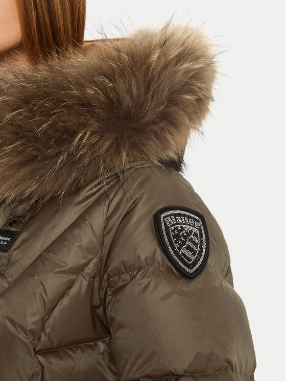 Blauer Blauer Puhovka 24WBLDK03052 Rjava Regular Fit