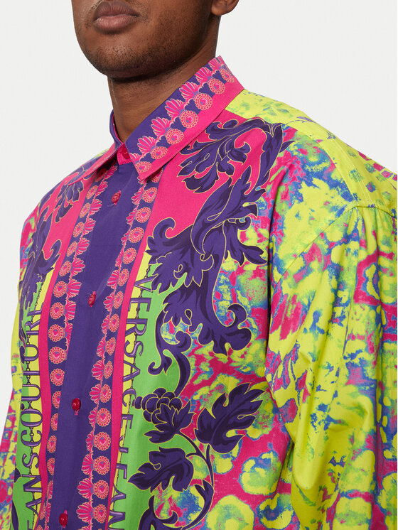 Versace Jeans Couture Versace Jeans Couture Сорочка 76GAL21A Кольоровий Regular Fit