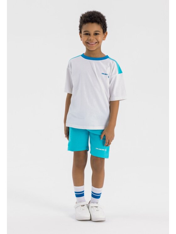 minoti minoti T-Shirt 23fleece31 Niebieski Regular Fit