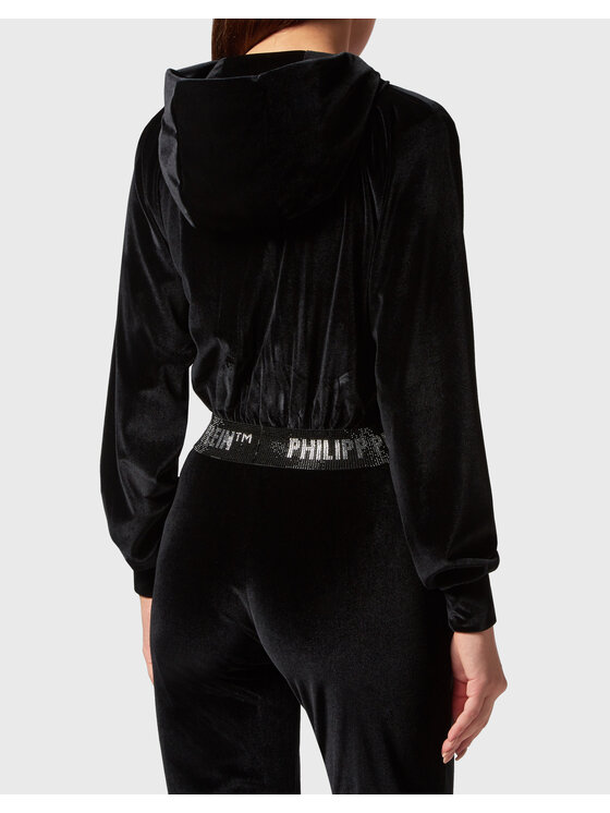 PHILIPP PLEIN PHILIPP PLEIN Bluza 3545 Czarny Regular Fit