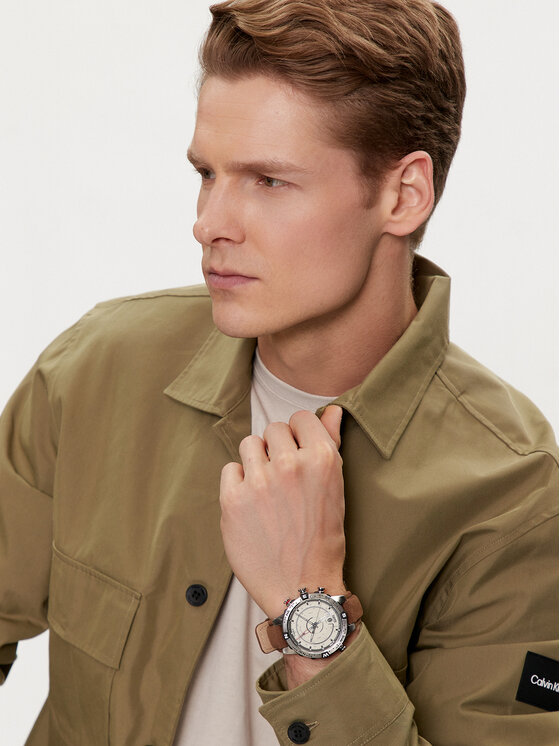 Timex Timex Годинник Expedition North Military Allied T2N721 Коричневий