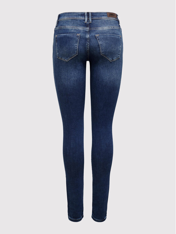 ONLY ONLY Jeansy Shape 15159137 Tmavomodrá Skinny Fit