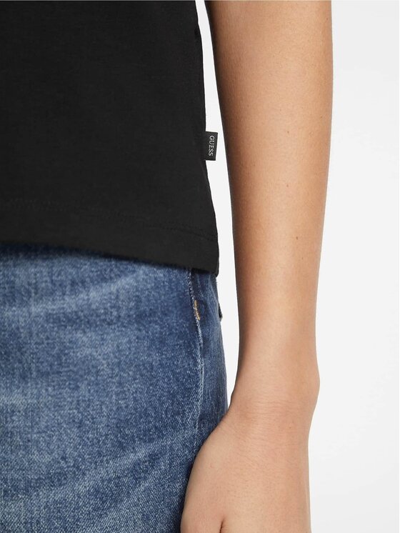 Guess Jeans Guess Jeans T-shirt 165653 Nero Classic Fit