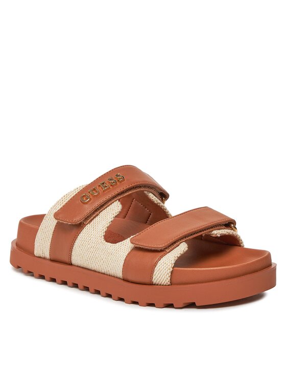 Guess Guess Natikači Fabulon4 FLJFB4 ELE19 Rjava