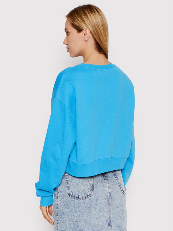 Felpa S-1144 Blu Relaxed Fit