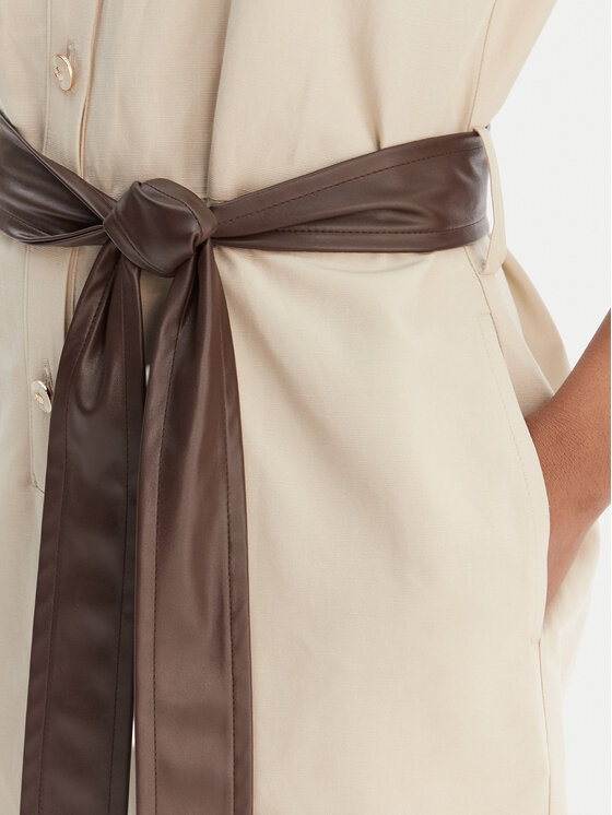 Fracomina Fracomina Комбінезон FS25SO1001W70901 Бежевий Regular Fit