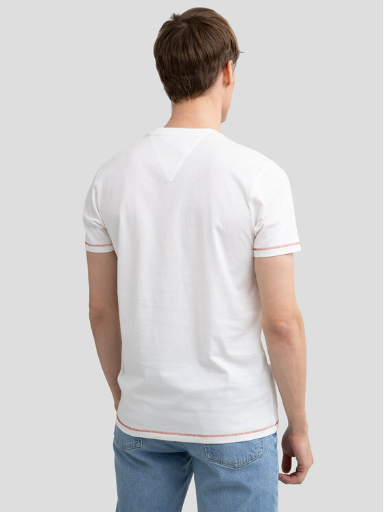 BIG STAR BIG STAR T-Shirt JAMAN Biały Basic Fit