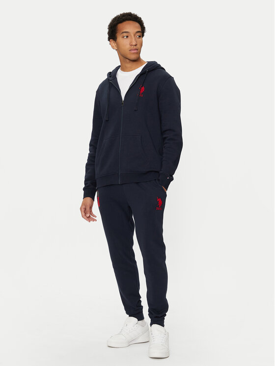 U.S. Polo Assn. U.S. Polo Assn. Donji dio trenerke MUP0687 Tamnoplava Slim Fit