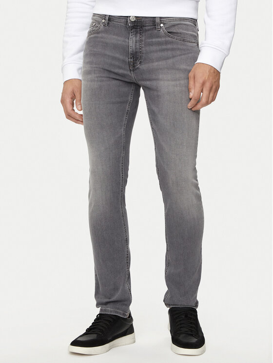 KARL LAGERFELD Jeans Hlače 265840 500830 Siva Slim Fit