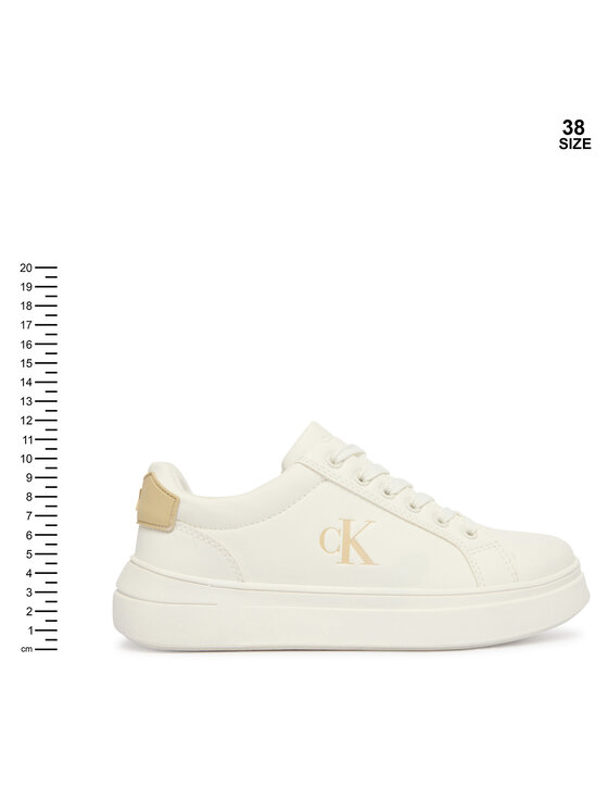 Calvin Klein Calvin Klein Sneakers Low Cut Lace Up V3X9-83300-1355 Bianco