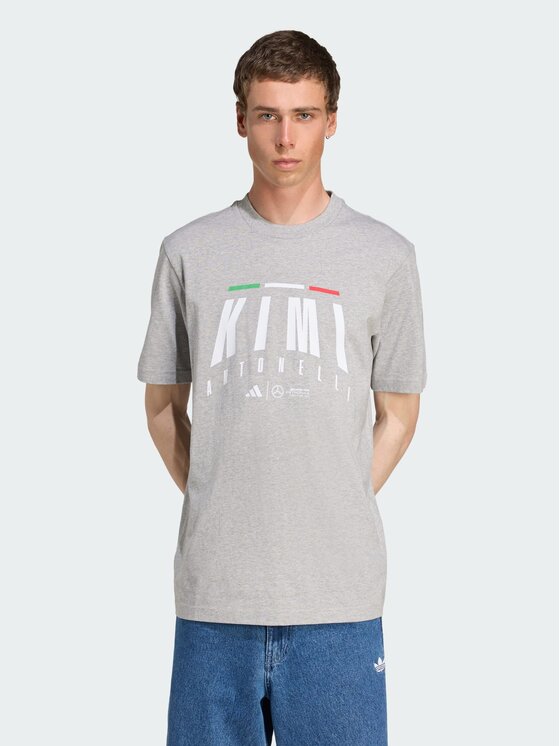 adidas adidas T-Shirt 152991 Szary Regular Fit