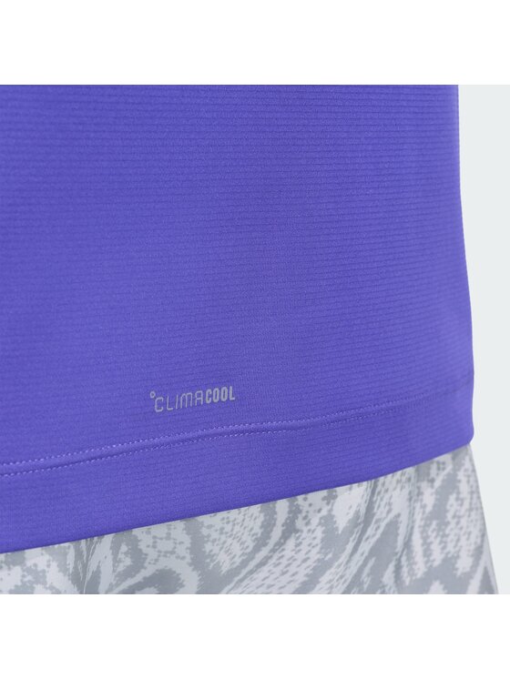 adidas adidas Koszulka techniczna 159353 Fioletowy Regular Fit