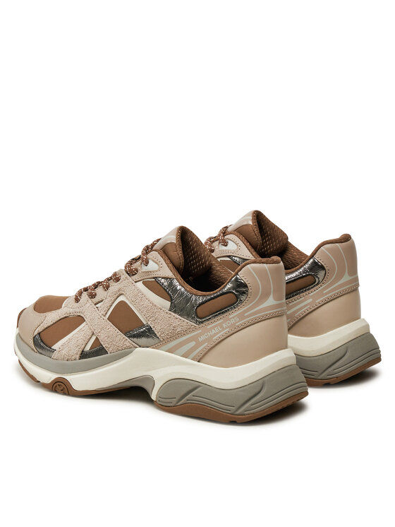 MICHAEL Michael Kors MICHAEL Michael Kors Sneakersy Leo 43F4LEFS1L Brązowy