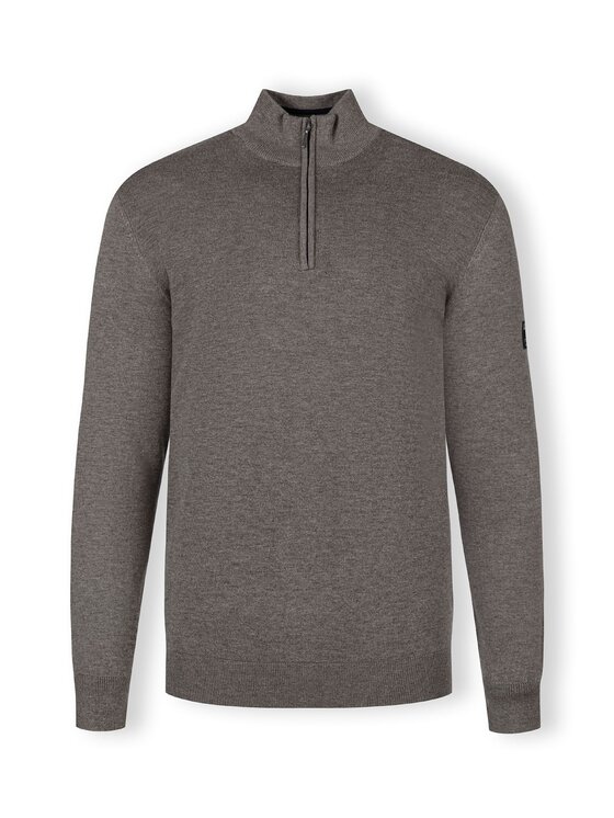 minoti minoti Sweter 27MKNIT8 Szary Regular Fit