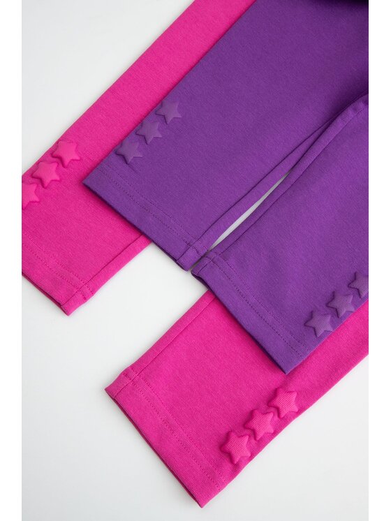 Coccodrillo Coccodrillo Legginsy ZC6122103HGK-016 Fioletowy