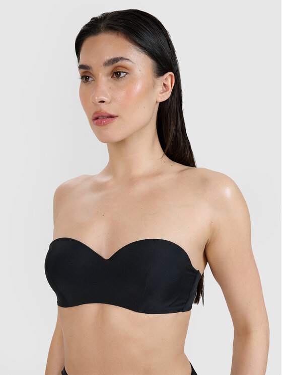 4F 4F Góra od bikini CHILLY WAVES Czarny