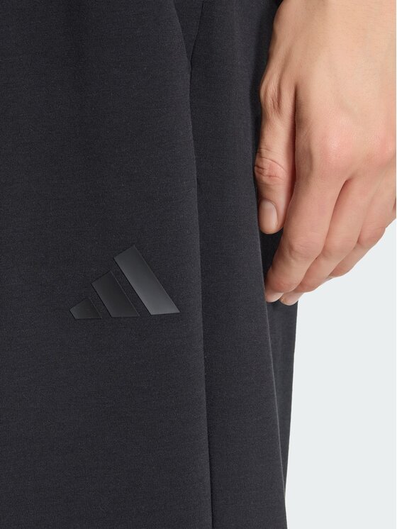adidas adidas Spodnie materiałowe 165108 Czarny Loose Fit
