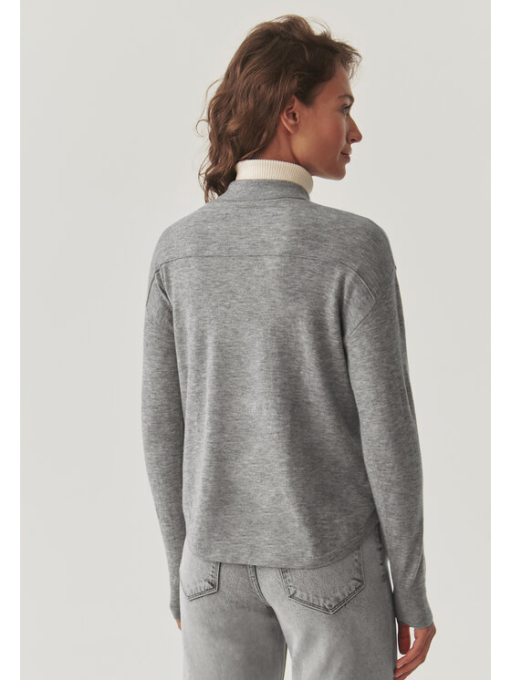 TATUUM TATUUM Koszula ELARA Szary Loose Fit