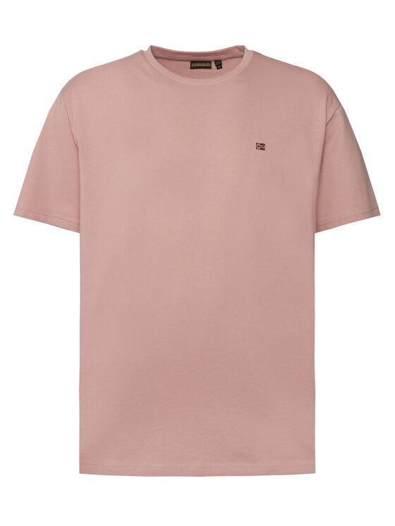 Napapijri Napapijri T-särk Salis NP0A4H8D Roosa Regular Fit