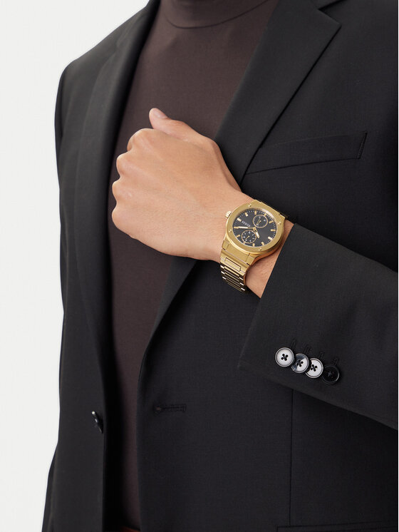 Guess Guess Hodinky GW0795G4 Zlatá