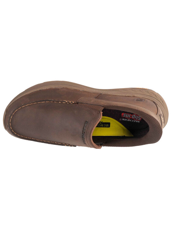 Skechers Skechers Sneakersy Skechers Slip-Ins: Pollard - Osgood Brązowy