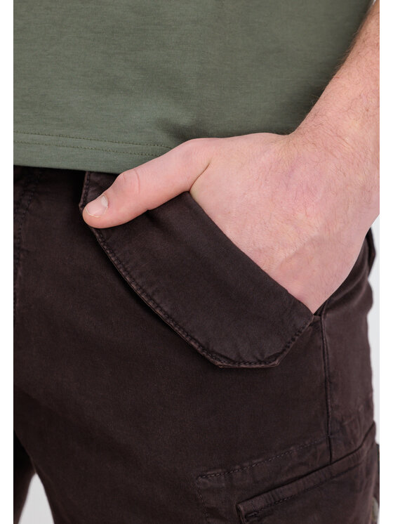 Alpha Industries Alpha Industries Spodnie cargo Combat Pant Brązowy Lyon Tapered Fit