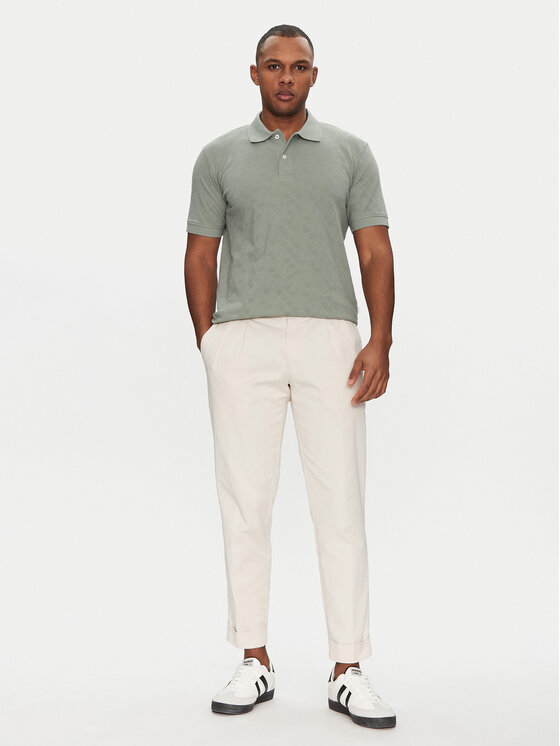 Selected Homme Selected Homme Polo Paul 16096767 Zelena Regular Fit