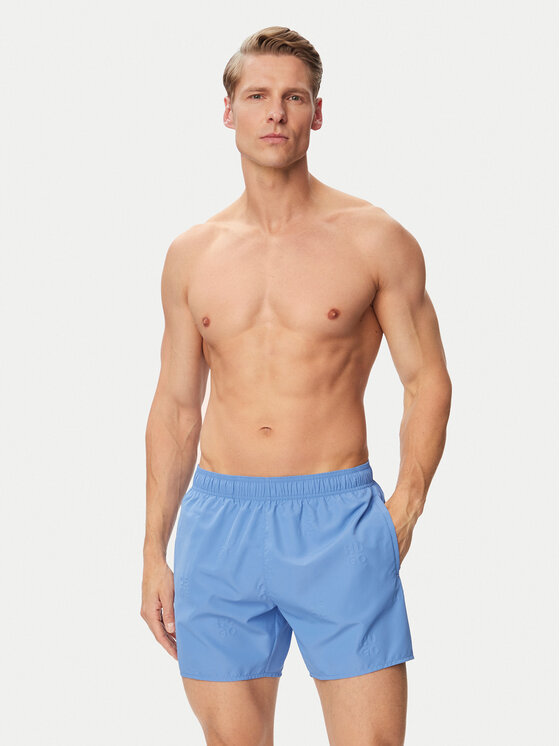 HUGO HUGO Pantaloni scurți pentru înot Tonal 50561222 Albastru Regular Fit