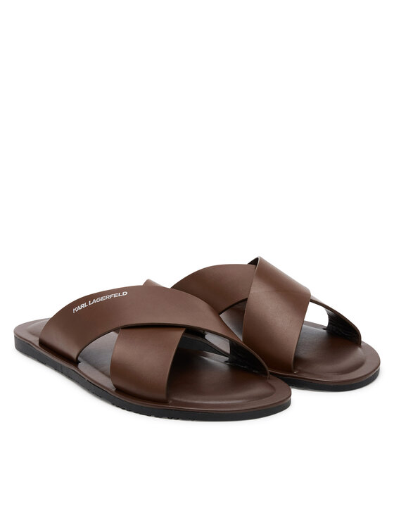 KARL LAGERFELD KARL LAGERFELD Papucs Kastor III KL70214 Barna