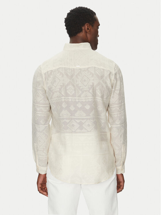 Liu Jo Liu Jo Cămașă QA5271 T4361 Bej Regular Fit