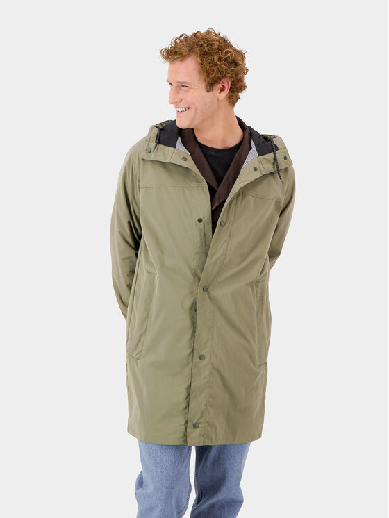 Didriksons Parka Pell 504562 Zaļš Regular Fit