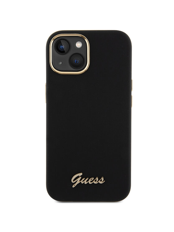 Guess Guess Etui na telefon iPhone 15 Pro Czarny
