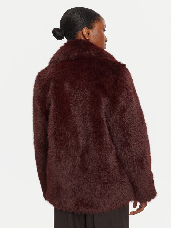 ICONA ICONA Kažoks Cappotti RI5LE012 Bordo Regular Fit