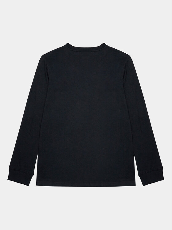 Quiksilver Quiksilver Блуза Circlescriptfro Tees EQBZT04668 Черен Regular Fit