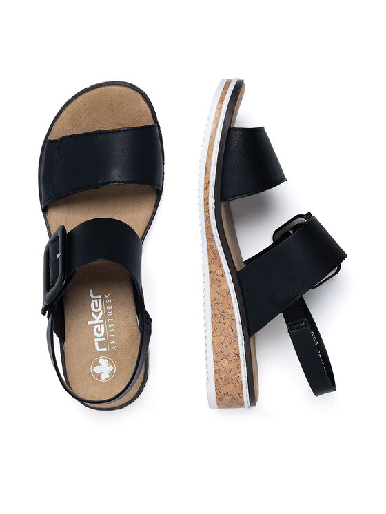 Rieker Rieker Sandaalid V3667-00 Must