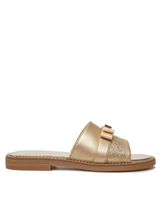 Tommy Hilfiger Tommy Hilfiger Şlapi Sandal T4A2-33942-0572 M Auriu