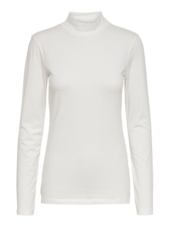 JDY JDY Dolčevita 15165633 Bijela Slim Fit