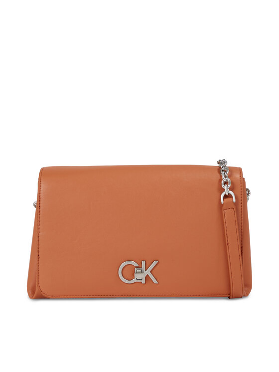 Geantă Calvin Klein Re-Lock Shoulder Bag Md K60K611057 Maro