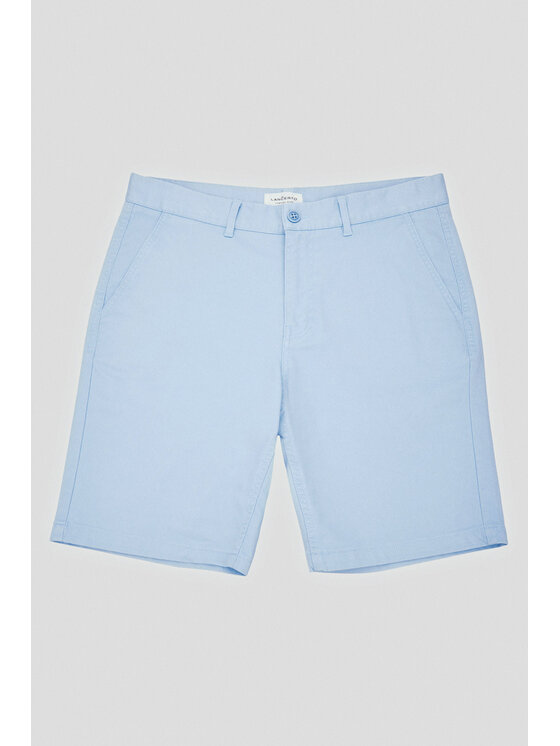 Lancerto Lancerto Szorty materiałowe Havana SZO082124000007 Niebieski Regular Fit