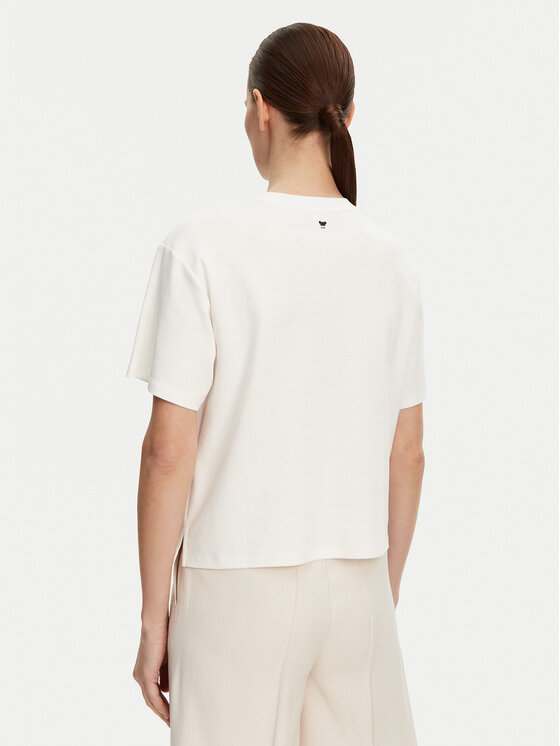 Weekend Max Mara Weekend Max Mara Majica Lecco 2515941052 Bela Boxy Fit