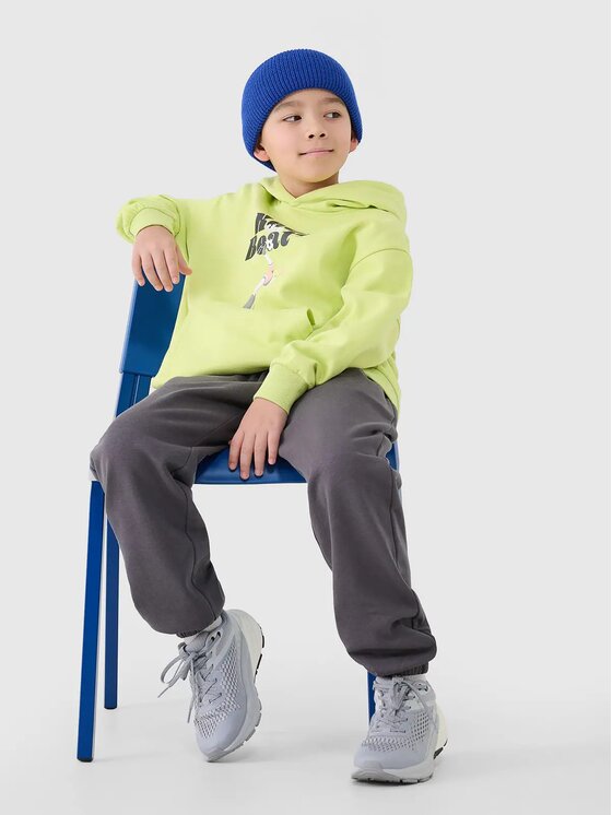 4F 4F Felpa 4FJASAW24TSWSM2160-72S Verde Oversize