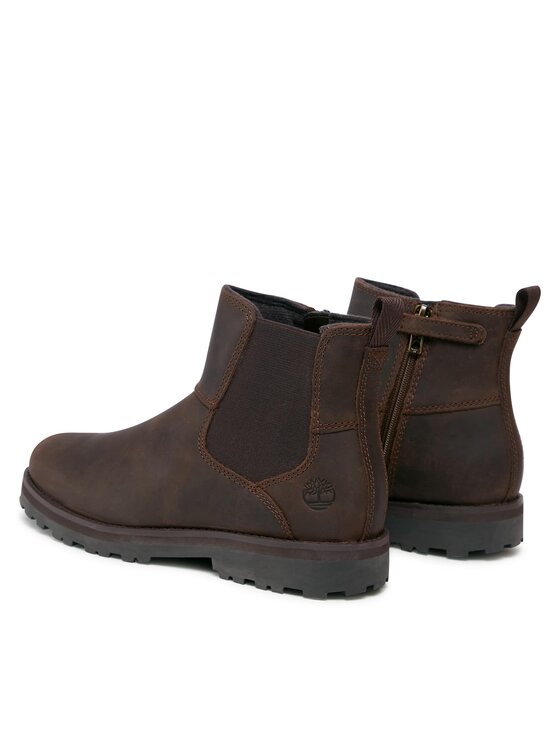 Timberland Timberland Gležnjarji Courma Kid Chelsea TB0A28PY9311 Rjava