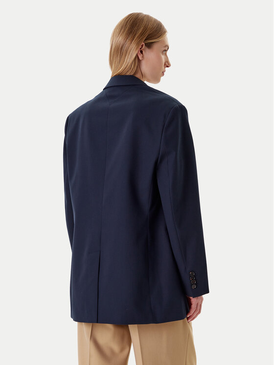 Tommy Hilfiger Tommy Hilfiger Zakó Elevated WW0WW46808 Sötétkék Relaxed Fit