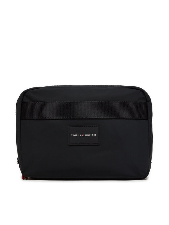 Zdjęcia - Kosmetyczka Tommy Hilfiger  Functional Nylon Washbag AM0AM12597 Czarny 