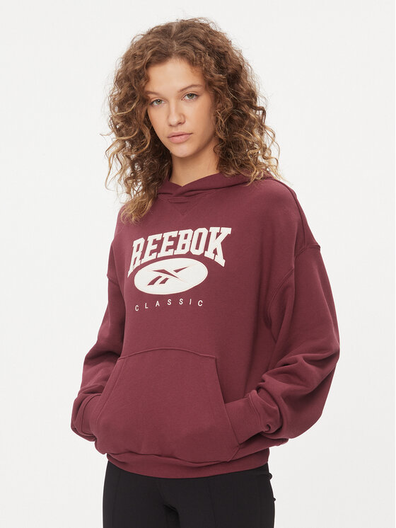 Felpa rossa hotsell reebok donna