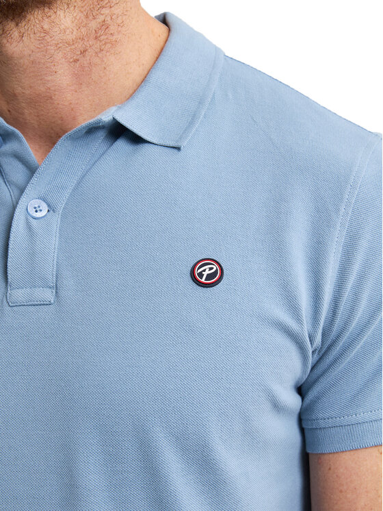 Petrol Industries Petrol Industries Polo M-ROS-POL002 Γαλάζιο Regular Fit