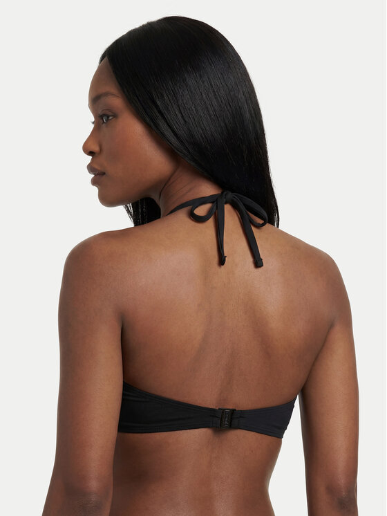 HUGO HUGO Góra od bikini Pure Bandeau 50555649 Czarny