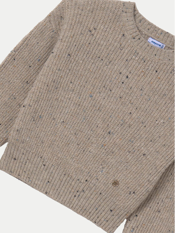 Mayoral Mayoral Svetr 7305 Hnědá Regular Fit