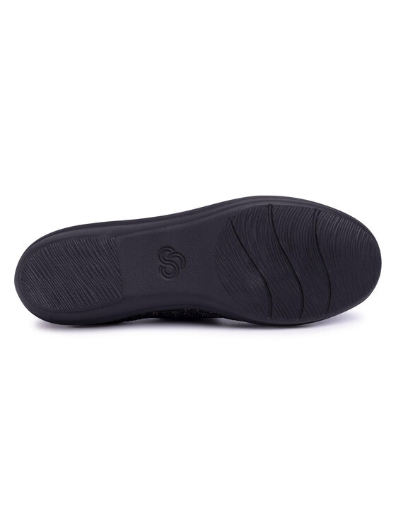 Clarks Halbschuhe Ayla Paige 261491574 Schwarz Modivo
